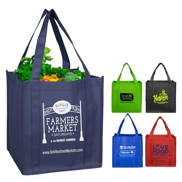 Promotional Mega Grocery Shopping Tote Bag