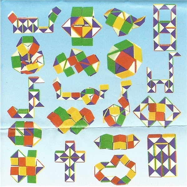 Promotional Small Plastic Snake Puzzles