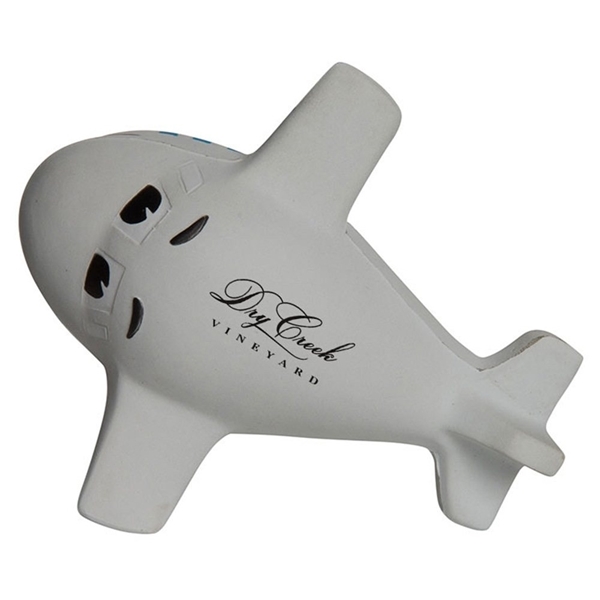Mini Airplane with Smile Squeezies Stress Reliever