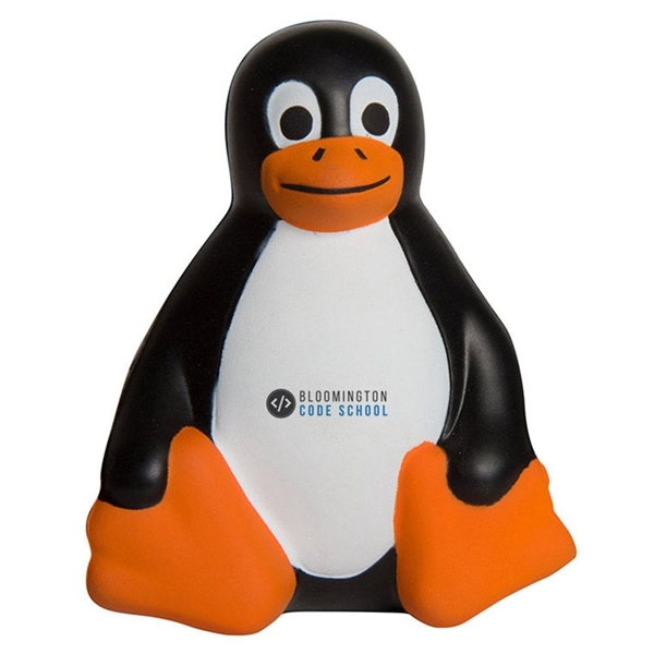 Promotional Sitting Penguin Squeezies Stress Reliever