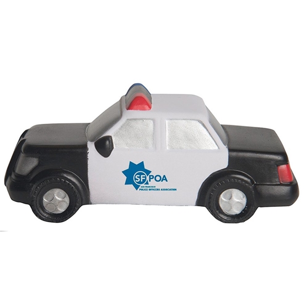 Promotional Police Car Squeezies - Stress reliever