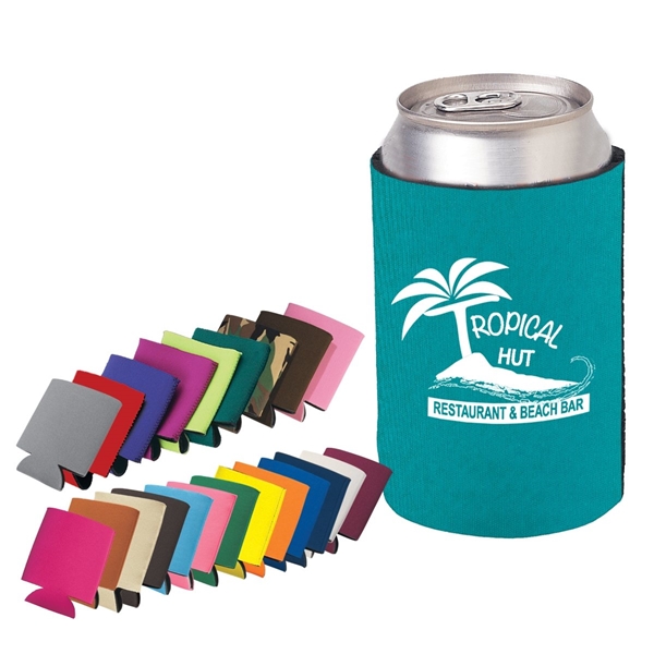 Promotional Slim Can-Tastic Open Cell Can Coolers (12 Oz