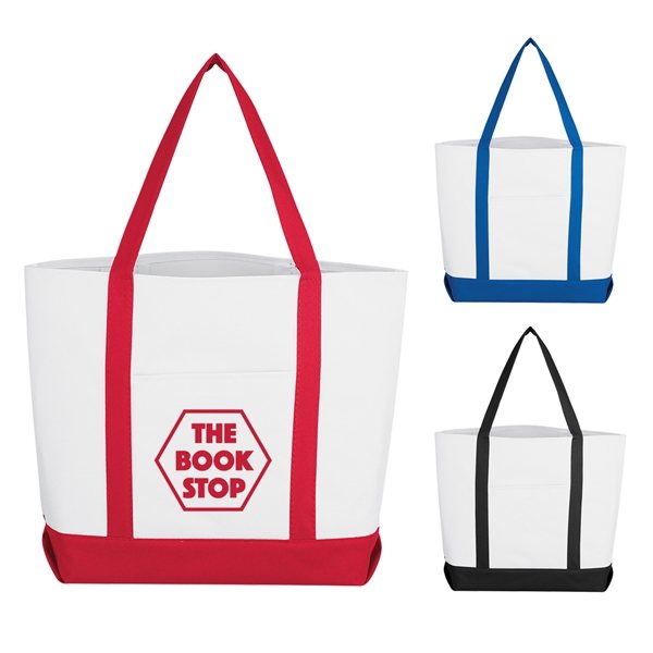 Promotional Pocket Shopper Tote Bag