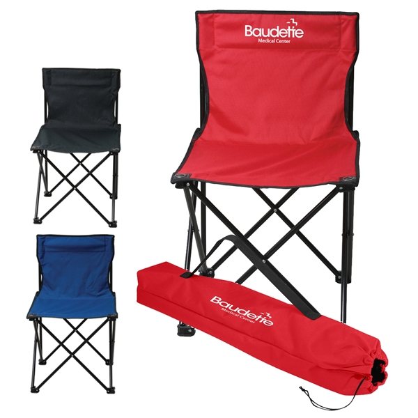 Promotional Price Buster Folding Chair With Carrying Bag