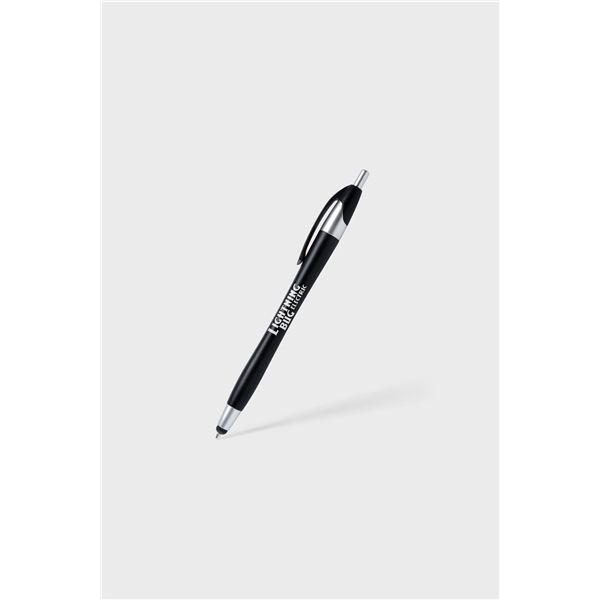 aerial view a black with blue ink javelina javelin stylus pen - metallic, image 3 of 3