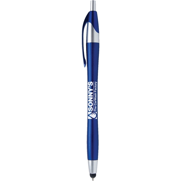 aerial view a blue with blue ink javelina javelin stylus pen - metallic, image 2 of 3
