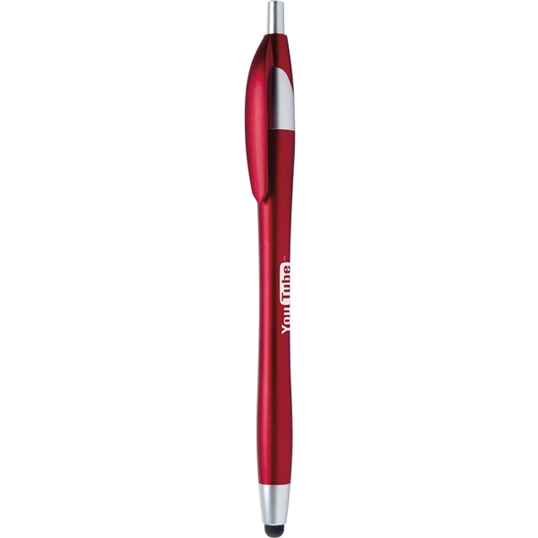aerial view a red with black ink javelina javelin stylus pen - metallic, image 2 of 4