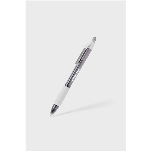 aerial view a light gray with black ink maxglide click(r) corporate arrow pen, image 2 of 2