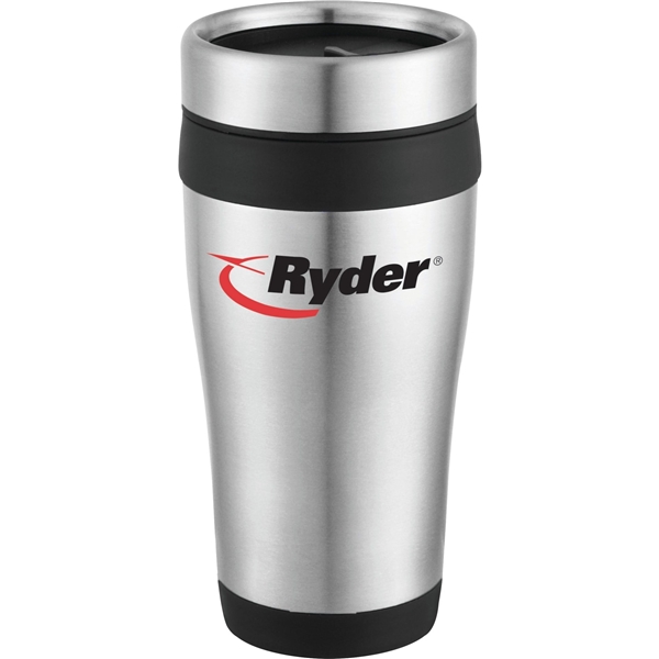 Promotional 16 oz Carmel Stainless Steel Double Wall Tumbler