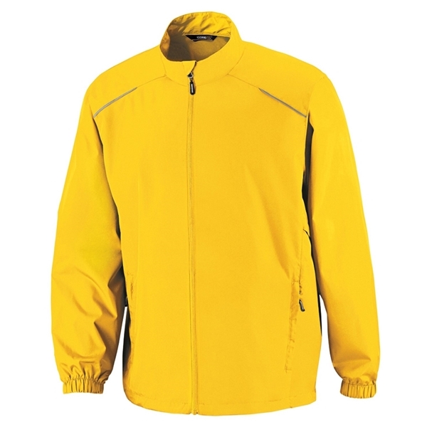 aerial view a campus gold core365 - mens techno lite motivate unlined lightweight jacket, image 7 of 7