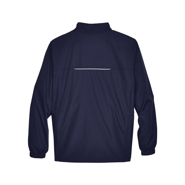 aerial view a classic navy core365 - mens techno lite motivate unlined lightweight jacket, image 6 of 7