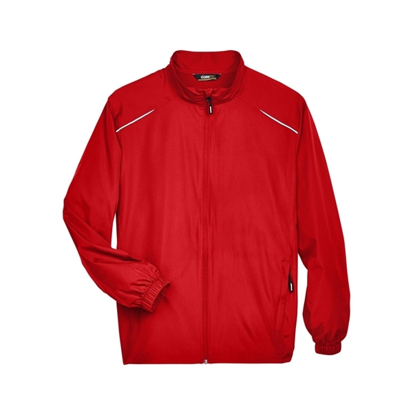 aerial view a classic red core365 - mens techno lite motivate unlined lightweight jacket, image 5 of 7