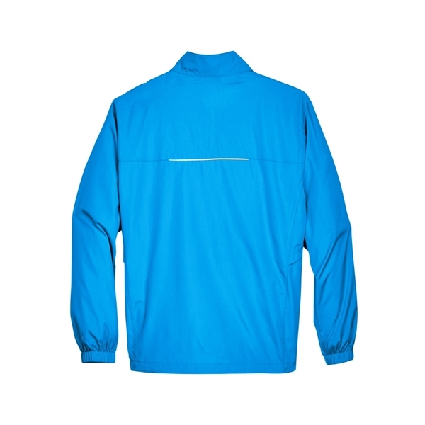 aerial view a electric blue core365 - mens techno lite motivate unlined lightweight jacket, image 6 of 7