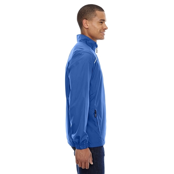 aerial view a true royal core365 - mens techno lite motivate unlined lightweight jacket, image 2 of 7