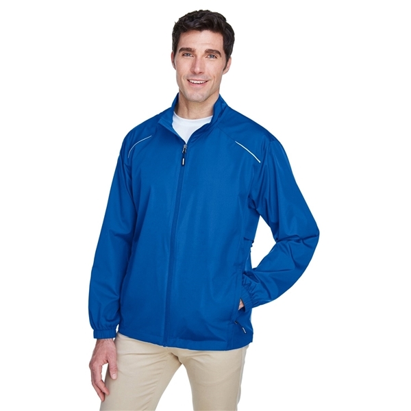 aerial view a true royal core365 - mens techno lite motivate unlined lightweight jacket, image 4 of 7