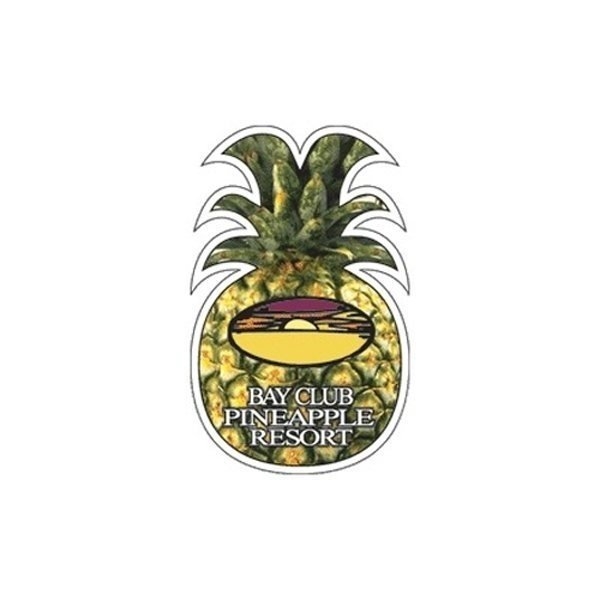 Promotional Pineapple - Die Cut Magnets
