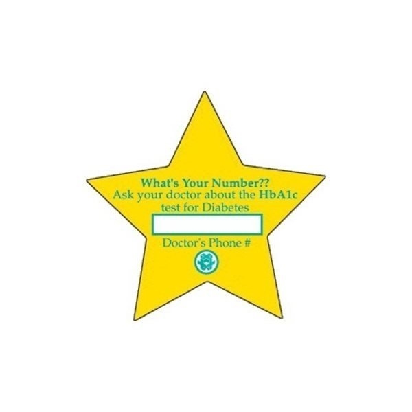 Promotional Star (large) - Die Cut Magnets