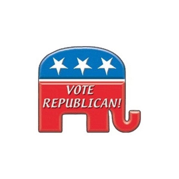 GOP Elephant - Die Cut Magnets