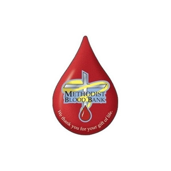 Promotional Blood Drop - Die Cut Magnets