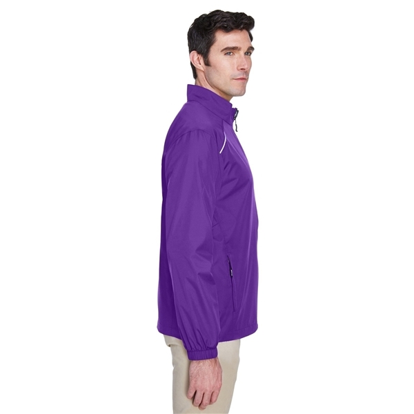 aerial view a campus purple core365 - mens techno lite motivate unlined lightweight jacket, image 2 of 7