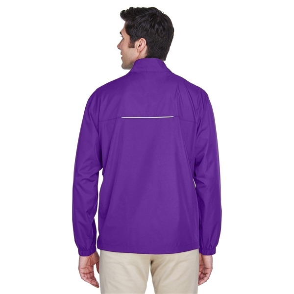 aerial view a campus purple core365 - mens techno lite motivate unlined lightweight jacket, image 3 of 7