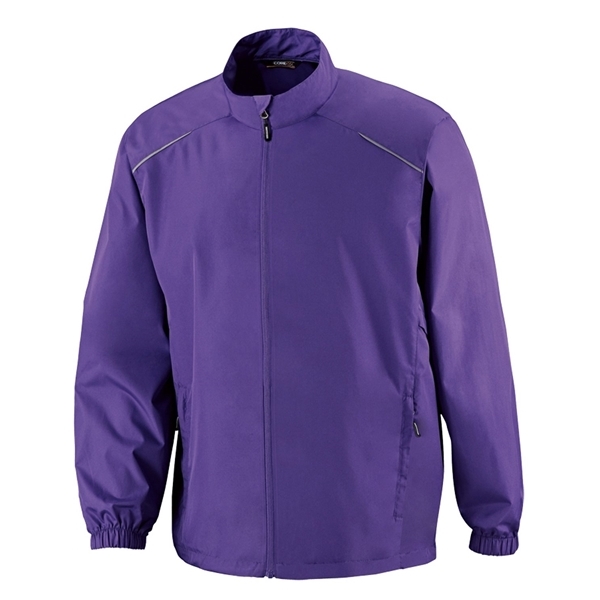 aerial view a campus purple core365 - mens techno lite motivate unlined lightweight jacket, image 7 of 7