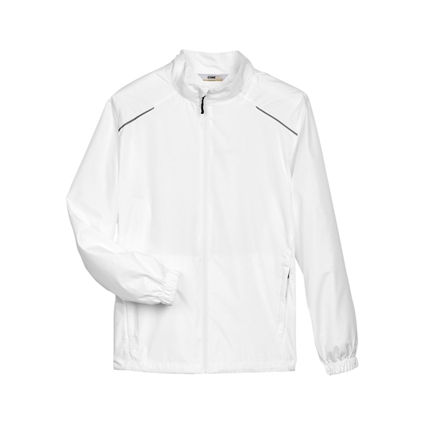 aerial view a white core365 - mens techno lite motivate unlined lightweight jacket, image 5 of 7