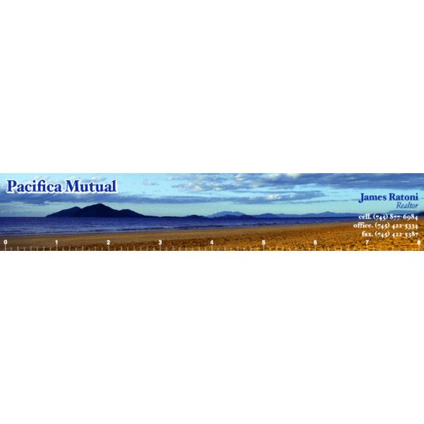 Beach Ruler Promotional Beach - Ruler Magnets