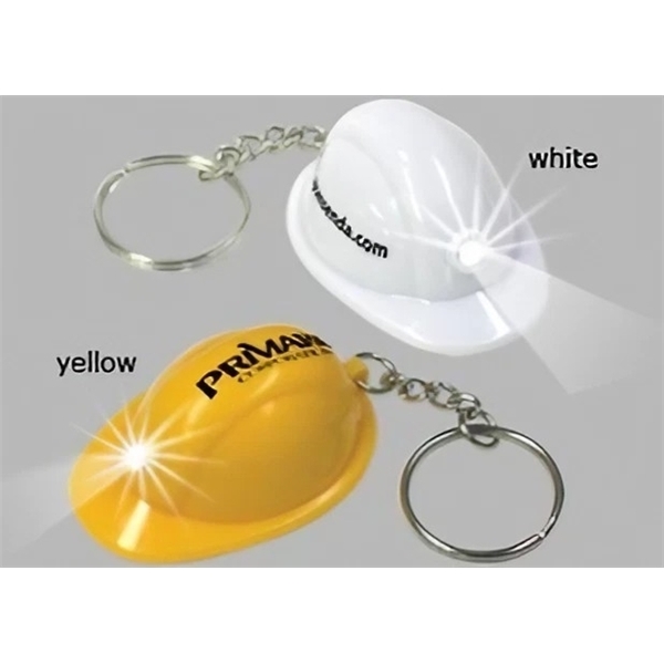 Promotional Mini hat shape, flashlight key ring
