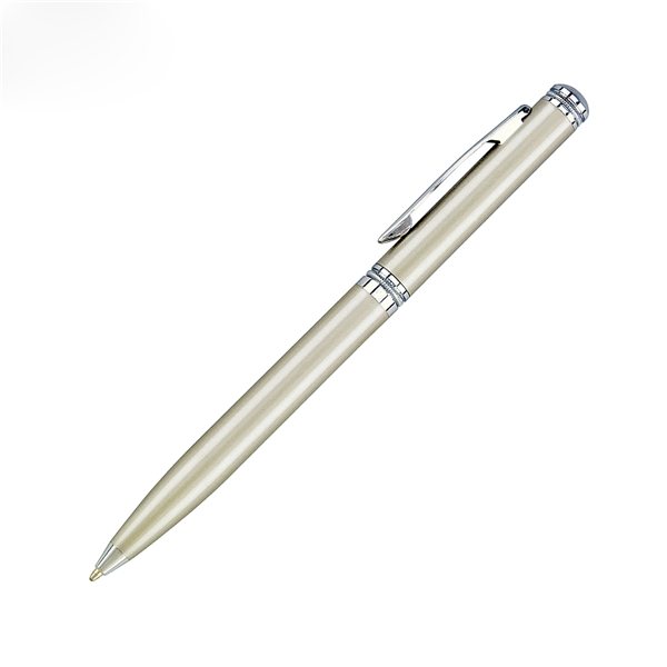 Promotional Blackpen with satin nickel finish