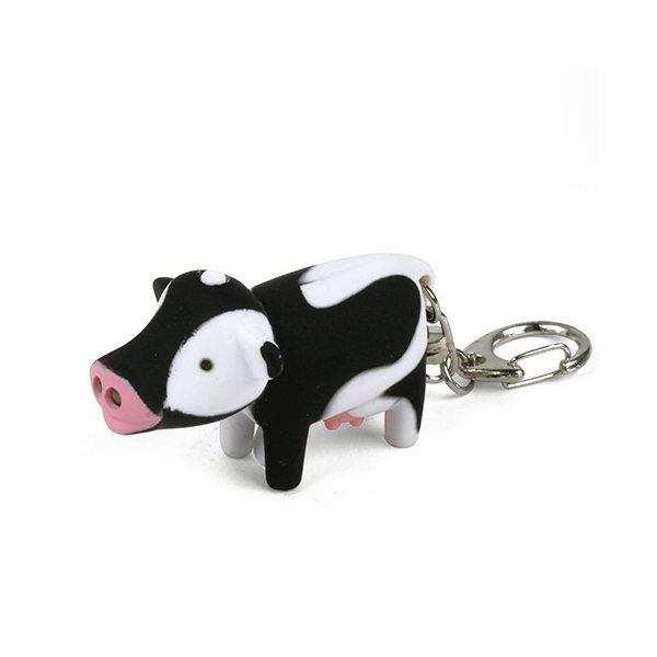 Promotional Cow Keychain with Moo Sound