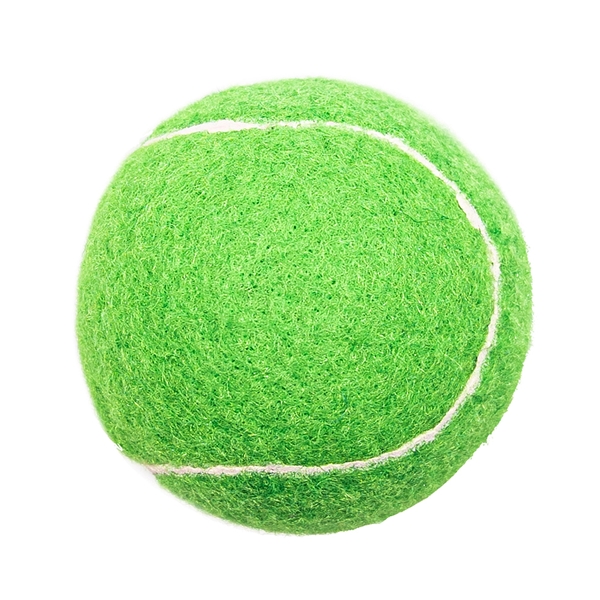 aerial view a green custom tennis balls - personalized imprinted logo, image 2 of 2