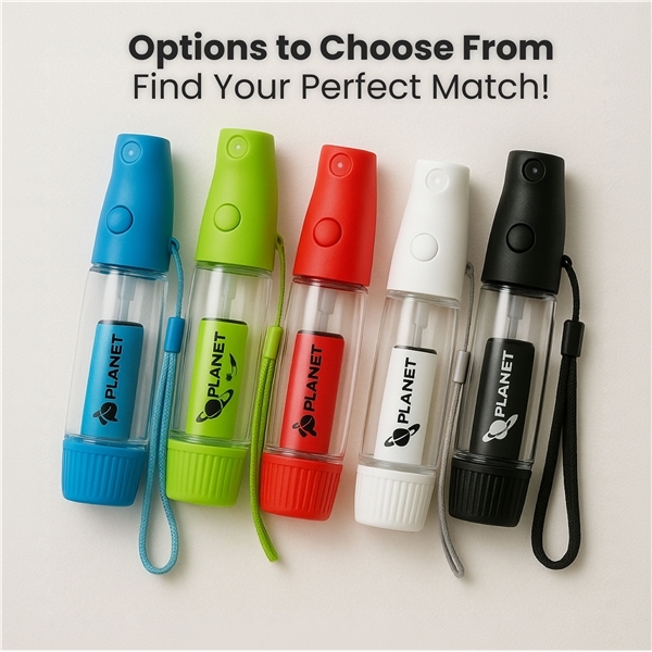 aerial view a group of mini personal misters, image 4 of 4