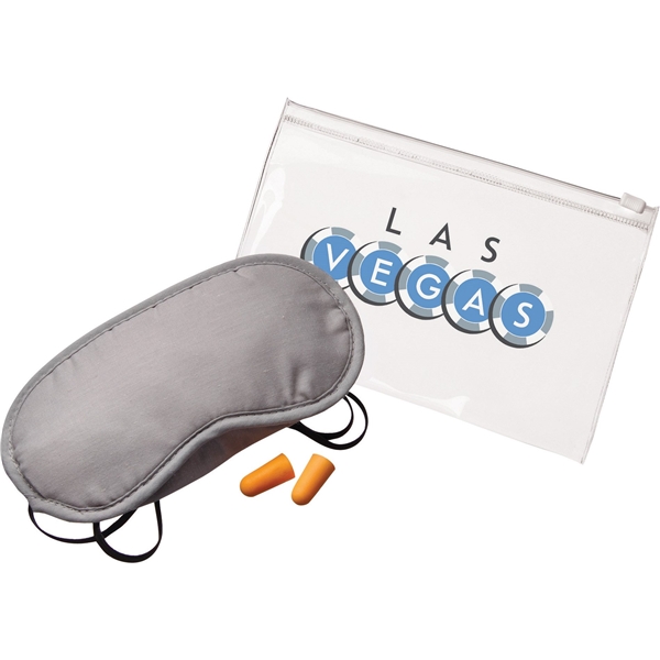 Promotional E - Z Comfort Set with Eye Mask and 2 Ear Plugs