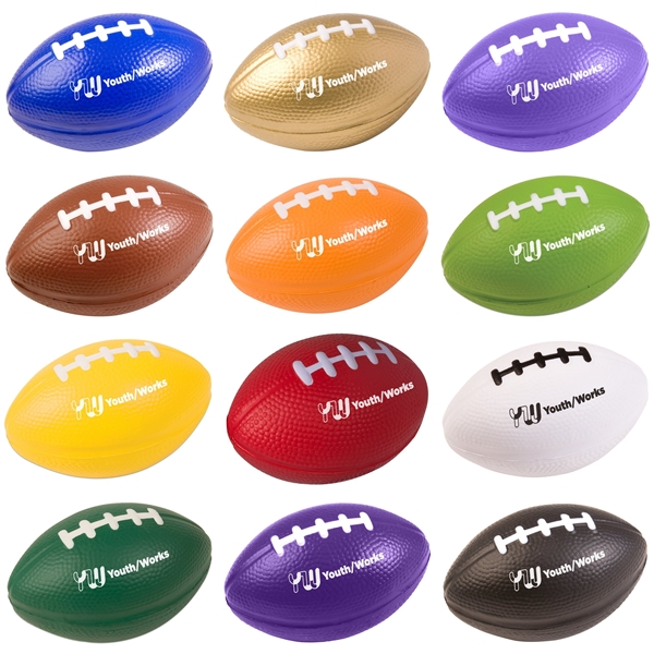 Logo Small Football Stress Balls