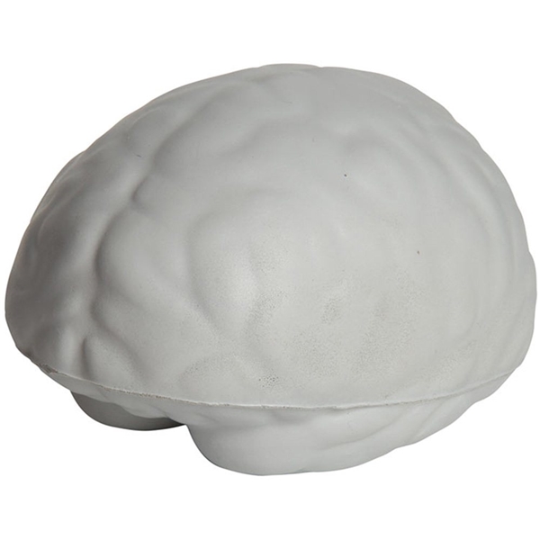 aerial view a gray brain squeezies - stress reliever, image 6 of 7