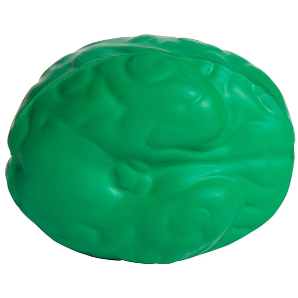 aerial view a green brain squeezies - stress reliever, image 9 of 10