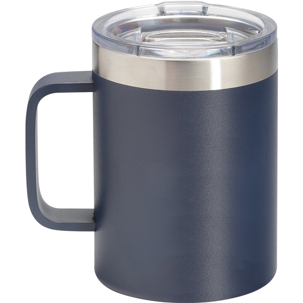 aerial view a navy arctic zone(r) titan thermal hp(r) copper arctic mug 14 oz, image 2 of 11