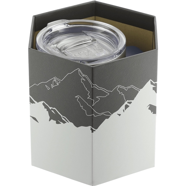 aerial view a navy arctic zone(r) titan thermal hp(r) copper arctic mug 14 oz, image 5 of 11
