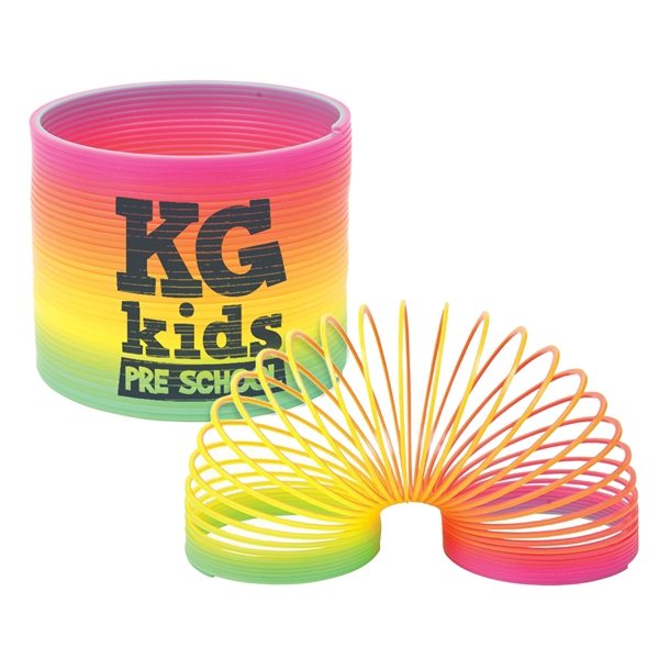 Promotional Plastic Rainbow Slinky