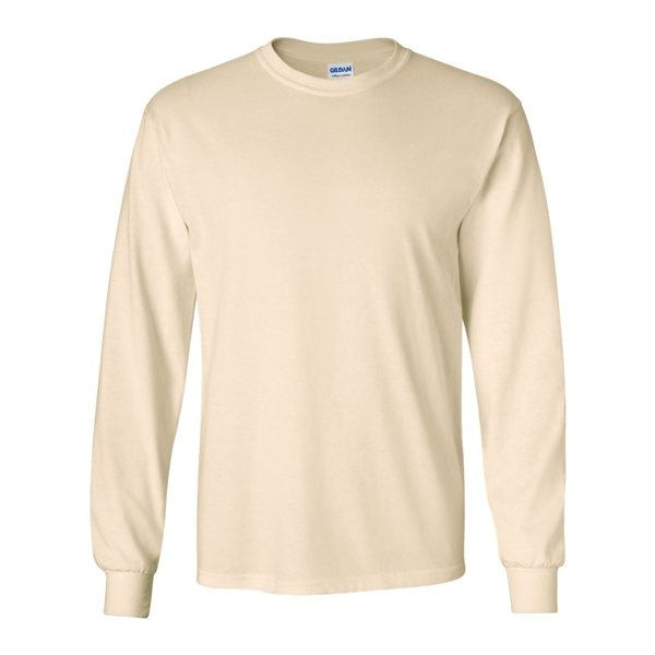 Promotional Gildan - Ultra Cotton(TM) Long Sleeve T - Shirt - G2400 - WHITE