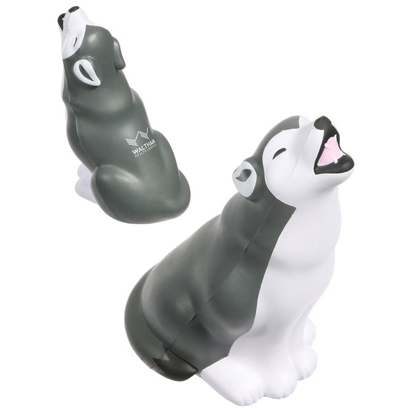 Promotional Gray Wolf - Stress Relievers