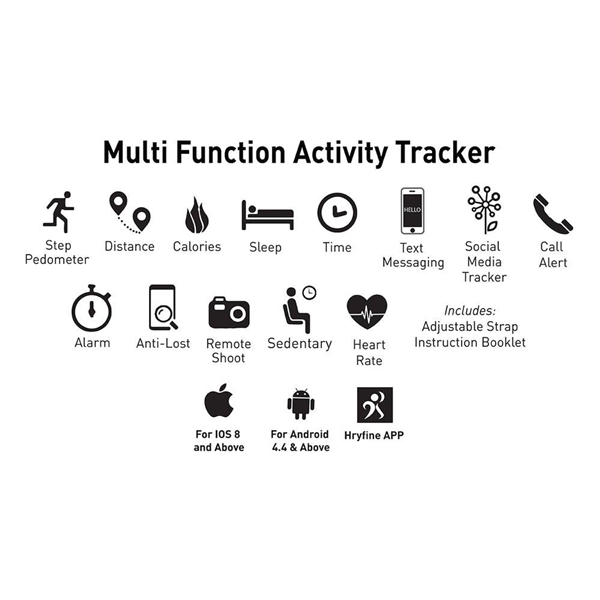 aerial view a group of activity tracker wristband 2.0, image 5 of 5