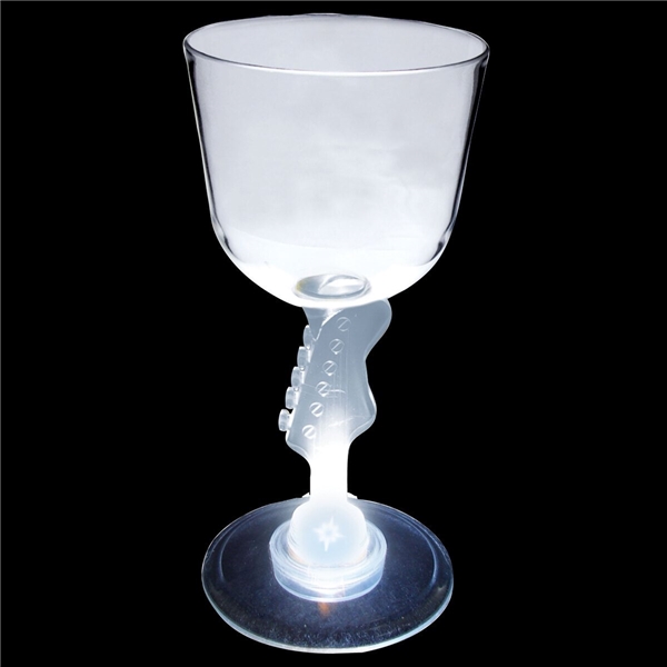 Promotional 7 oz Lighted Novelty Stem Wine - Plastic