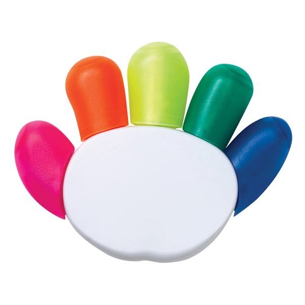 Promotional Multicolor High 5 Highlighter