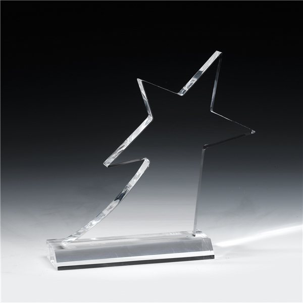 Promotional Shooting Star Award - 8x8x0.75in