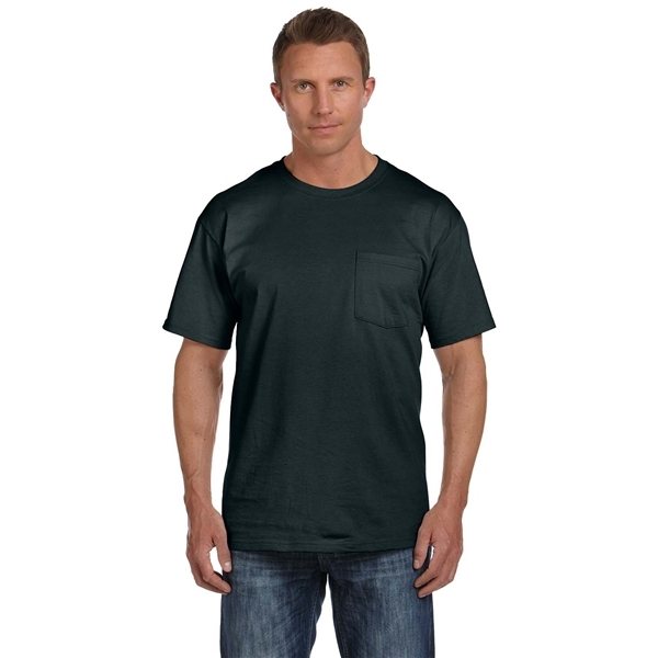 Promotional Fruit of the Loom(R) 5 oz HD Cotton(TM) Pocket T - Shirt - COLORS