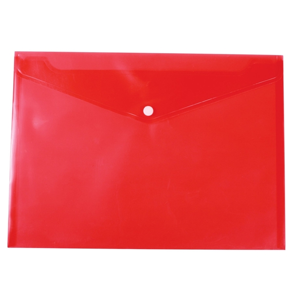 aerial view a red letter - size document envelope, image 2 of 2