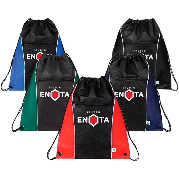Promotional Juno Eco Friendly Drawstring Backpack