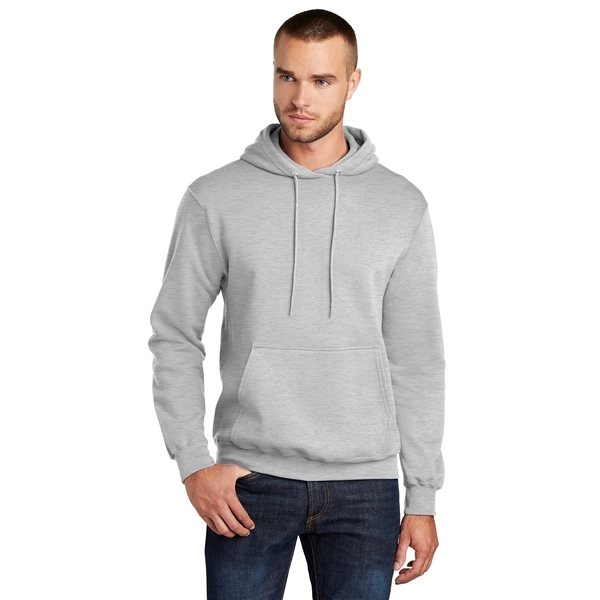Promotional Port Company Classic Pullover Hooded Sweatshirt - HEATHERS